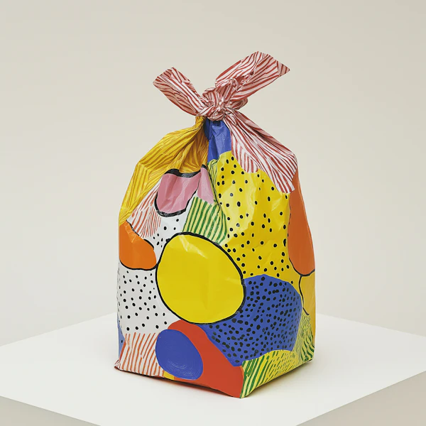 Colorful Abstract Bag