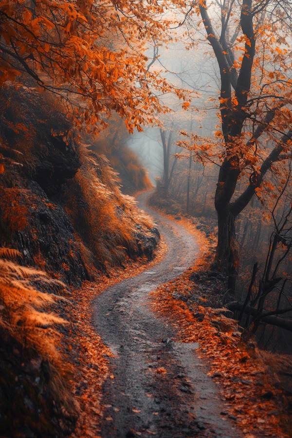 Autumn Forest Path