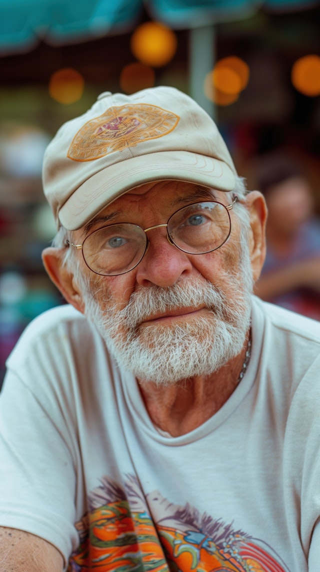 Portrait of Elderly Man