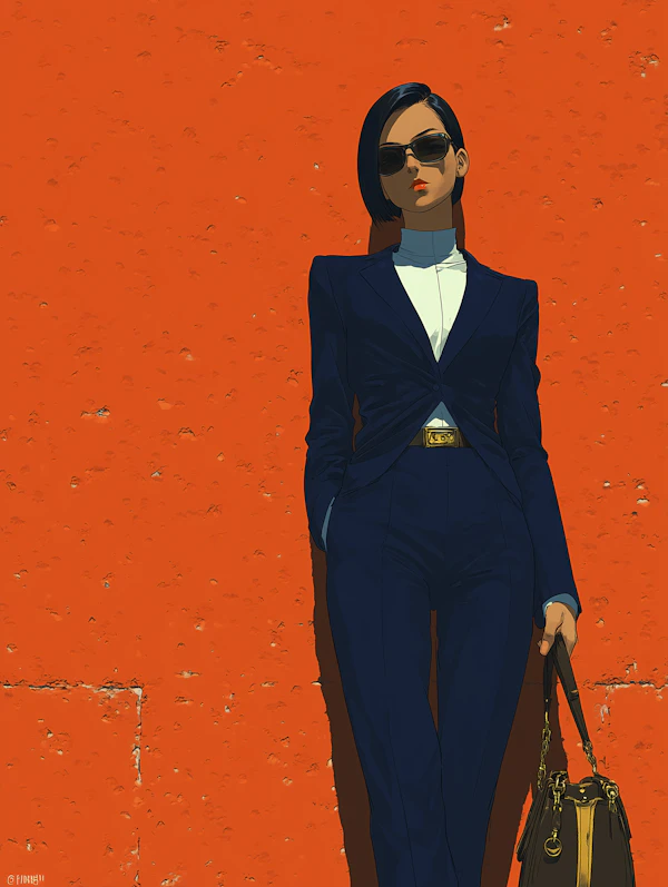 Stylish Woman Portrait