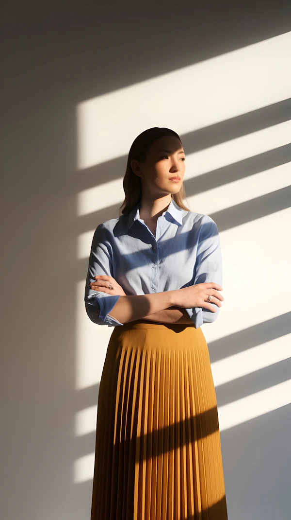 Woman in Dramatic Light