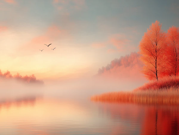 Serene Autumn Landscape