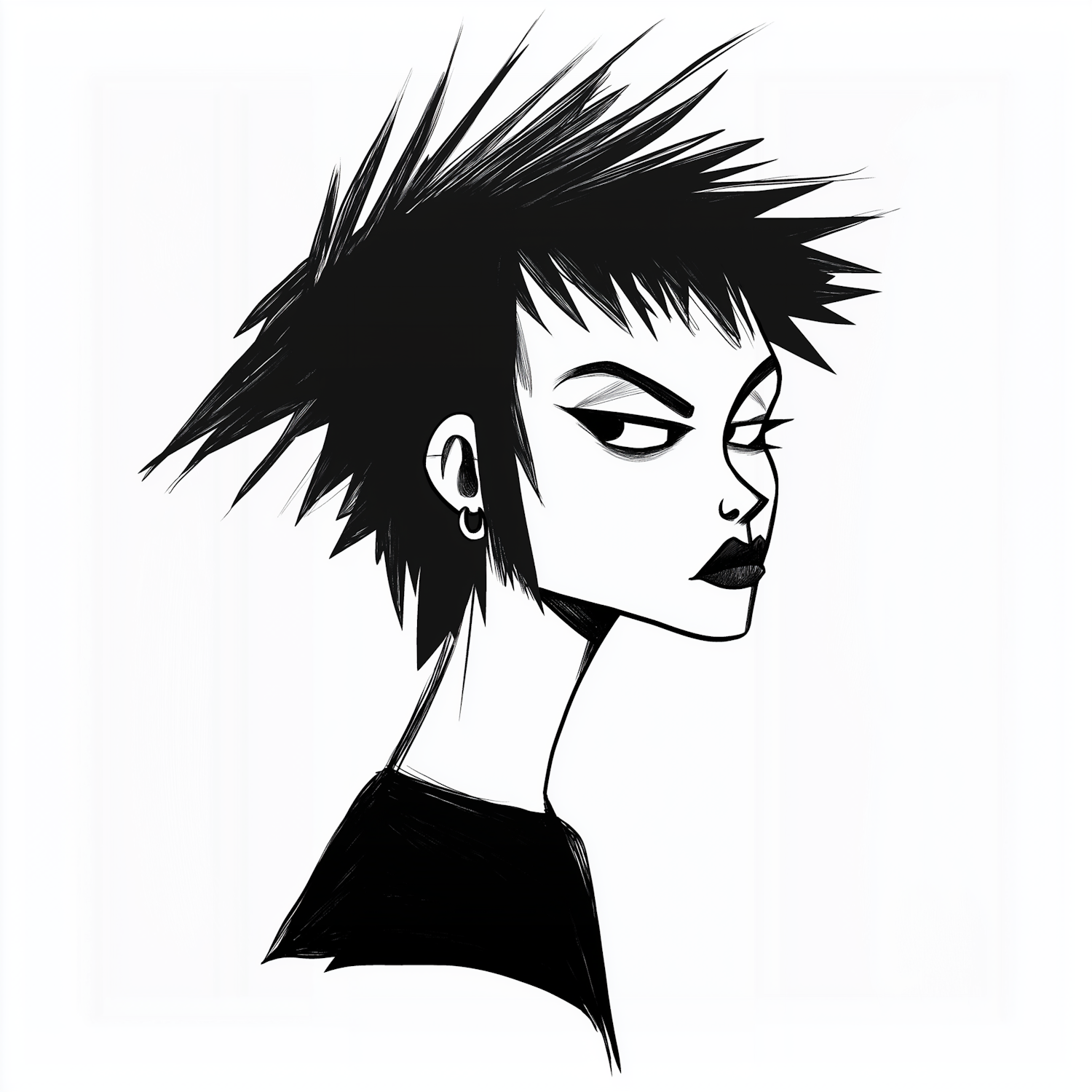 Punk Aesthetic Portrait