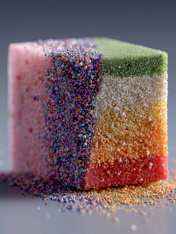 Colorful Textured Cube