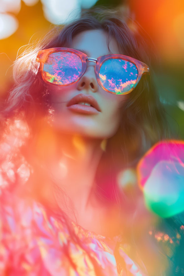 Dreamy Sunglasses Portrait