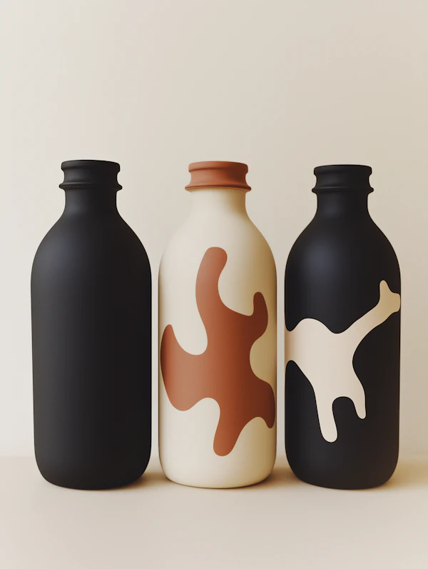 Minimalist Bottles Display