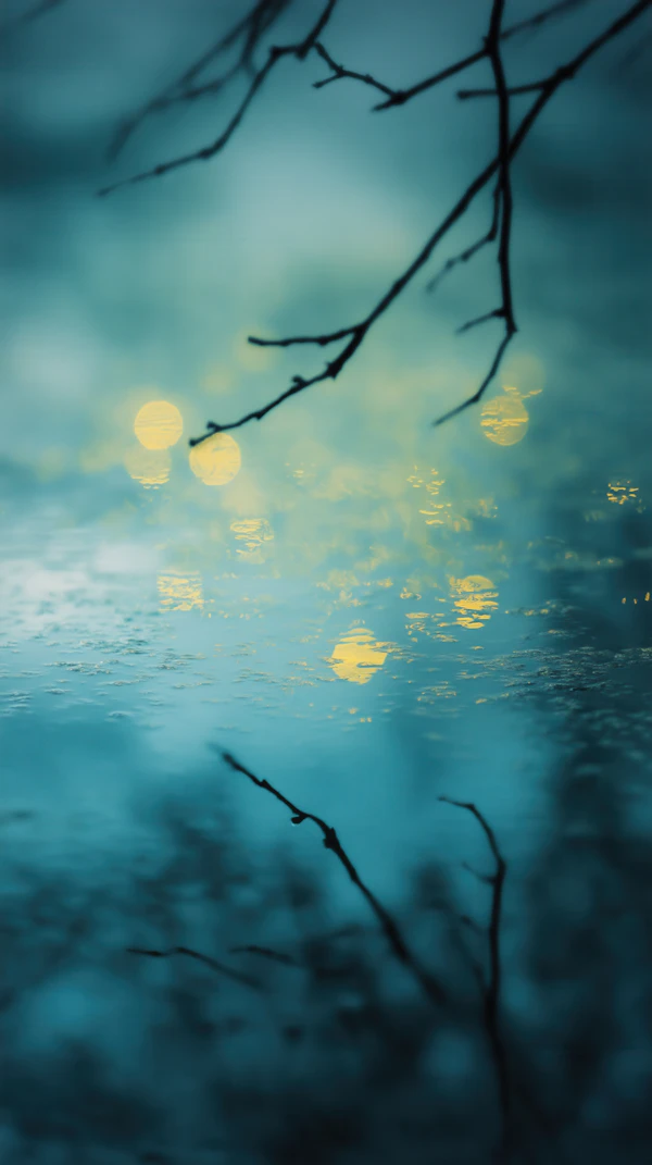 Dreamy Tree Reflection