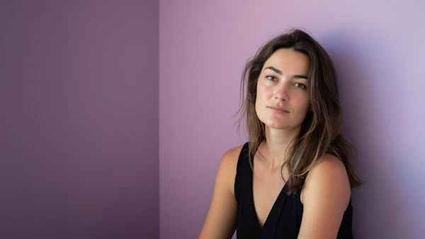 Serene Confidence Portrait