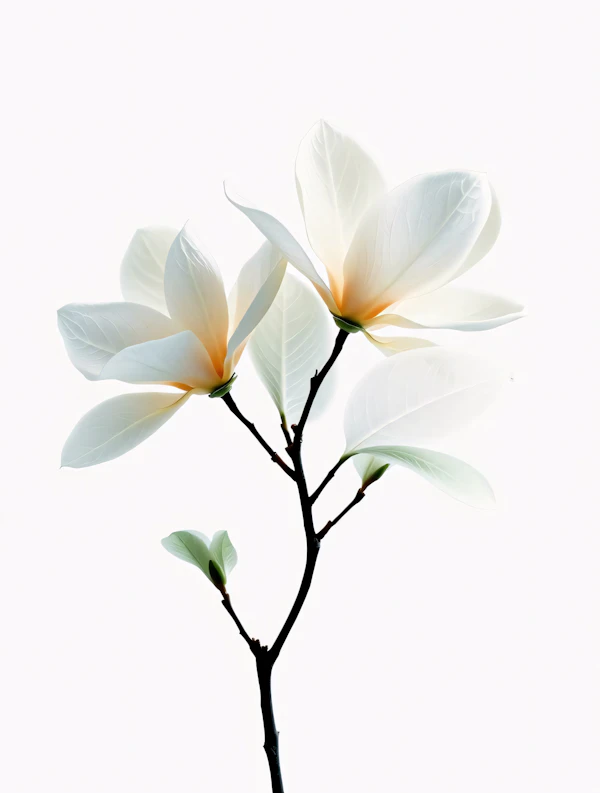 Magnolia Branch Elegance