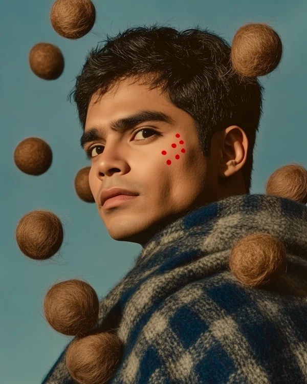 Surreal Fashion Portrait