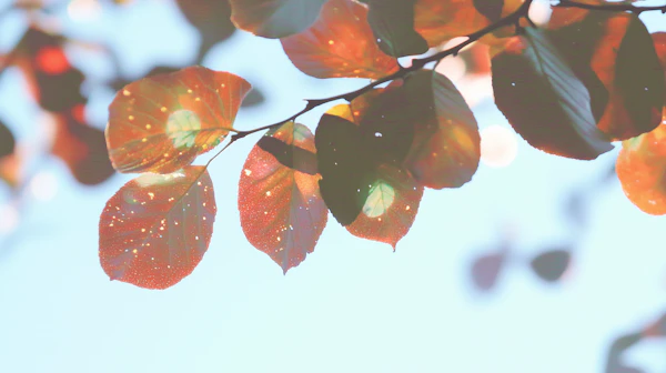 Autumn Leaves Close-Up