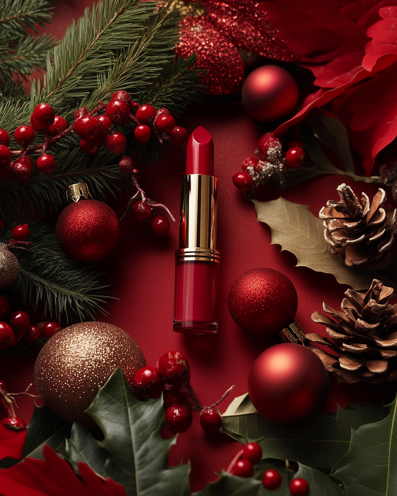 Holiday Lipstick Arrangement