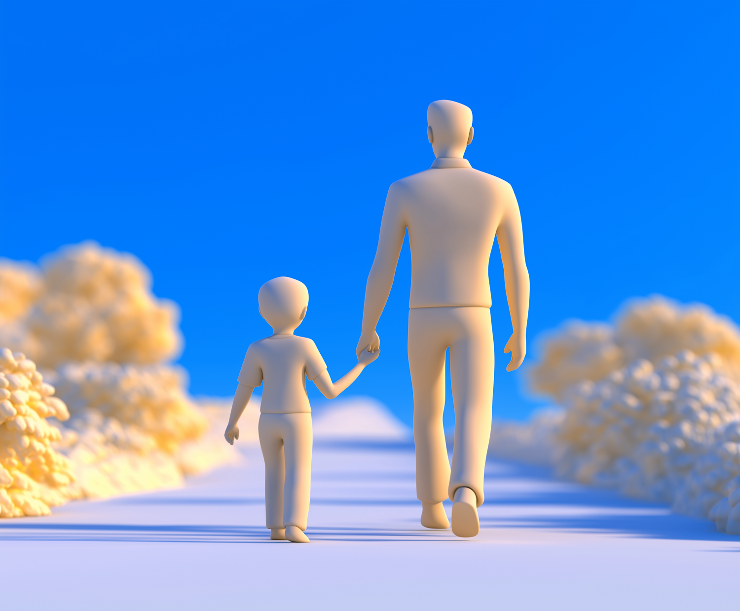 Stylized Companionship Walk