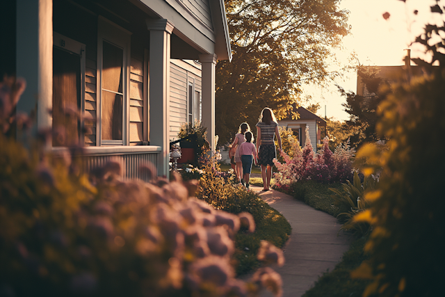 Golden Hour Promenade