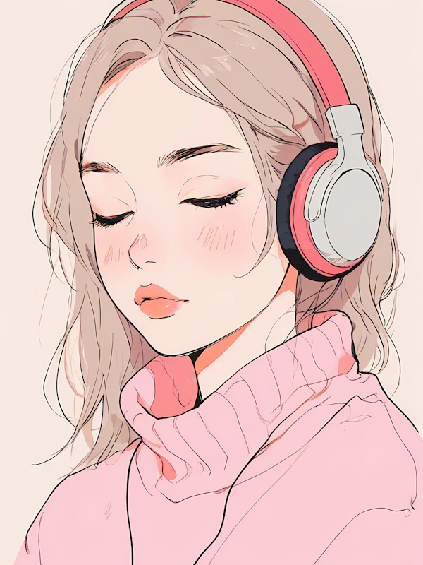 Serene Music Portrait