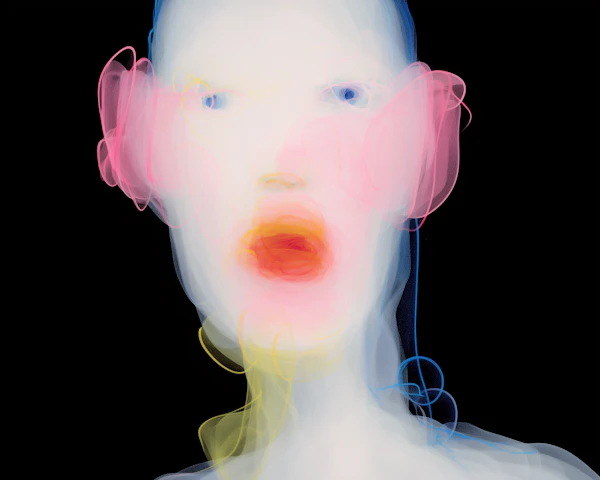 Ethereal Face Art