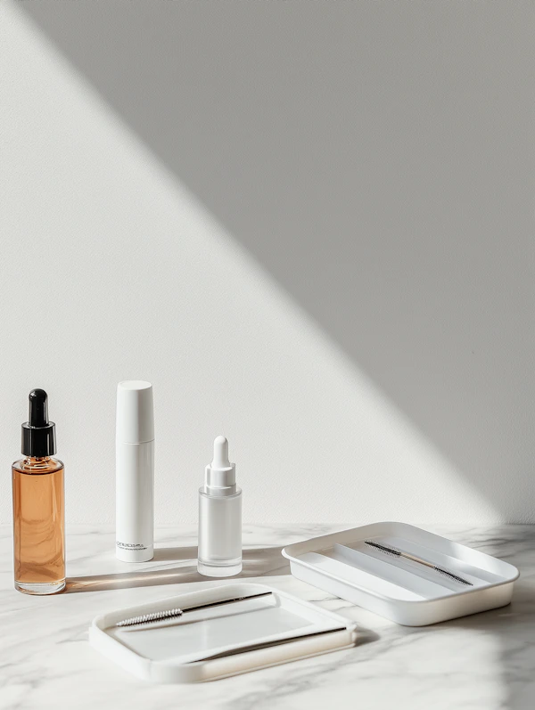 Minimalist Skincare Setup