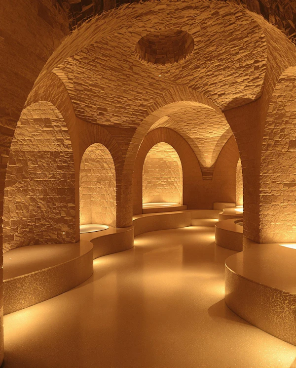 Textured Stone Interior