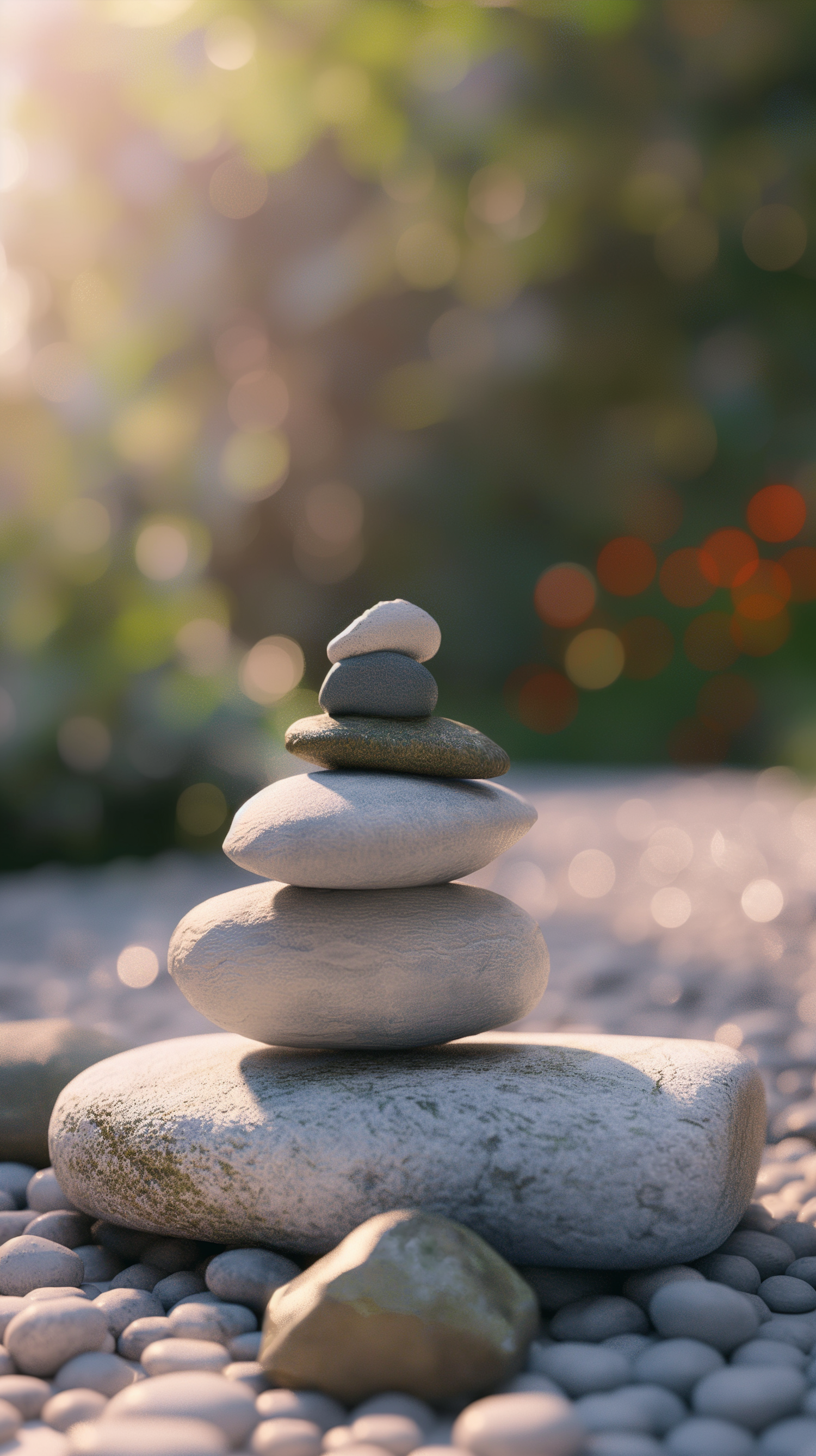 Balance and Tranquility Stone Stack