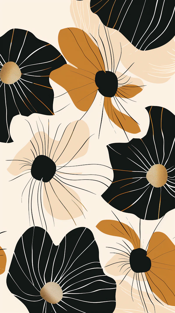 Abstract Floral Art