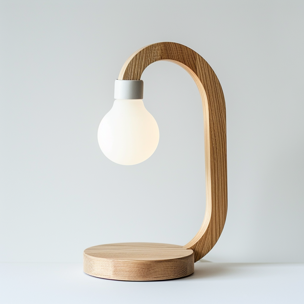 View of Minimalist Table Lamp Photo on Lummi