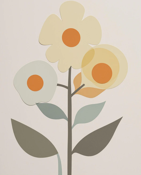 Stylized Flower Art