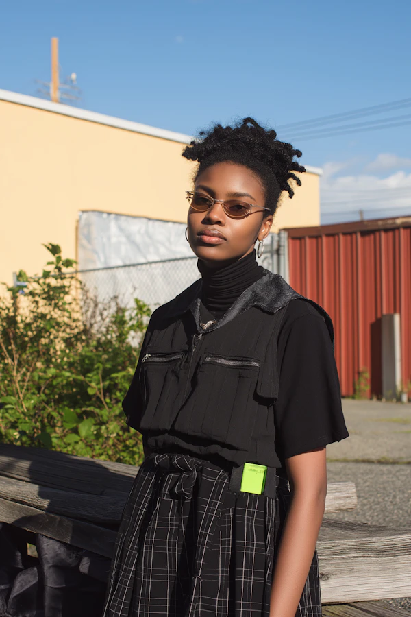Stylish Woman Outdoors