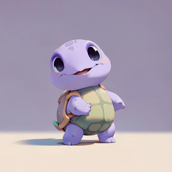 Cute Cartoon Turtle