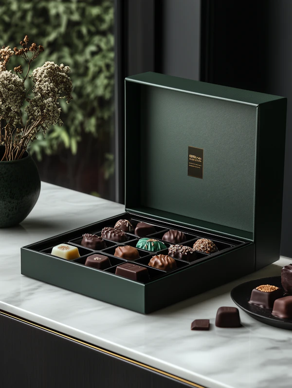 Luxurious Chocolate Display