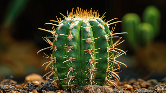 Close-up of Vibrant Cactus