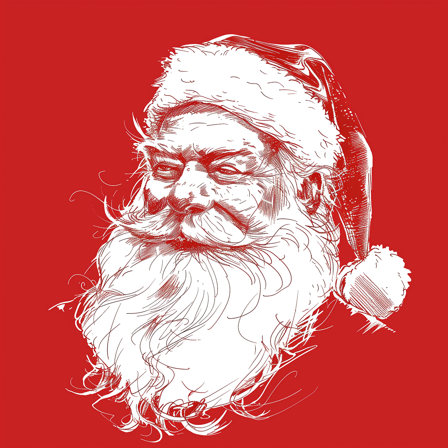 Santa Claus Sketch