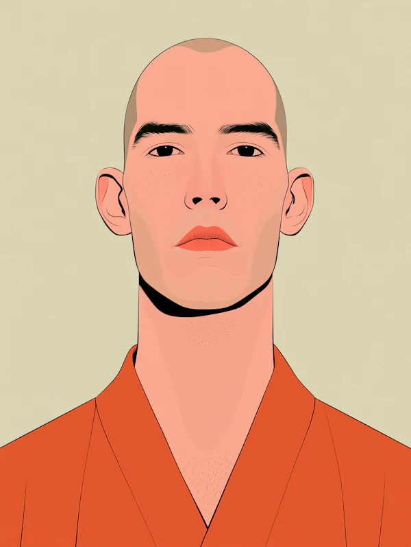 Minimalist Portrait Illustration