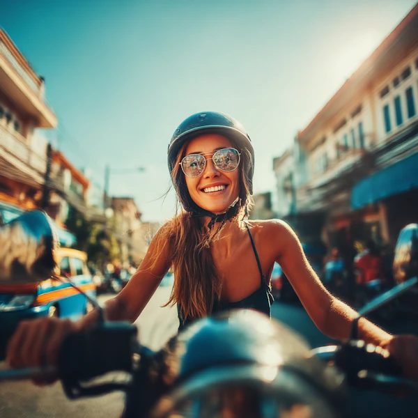 Urban Motorcycle Ride