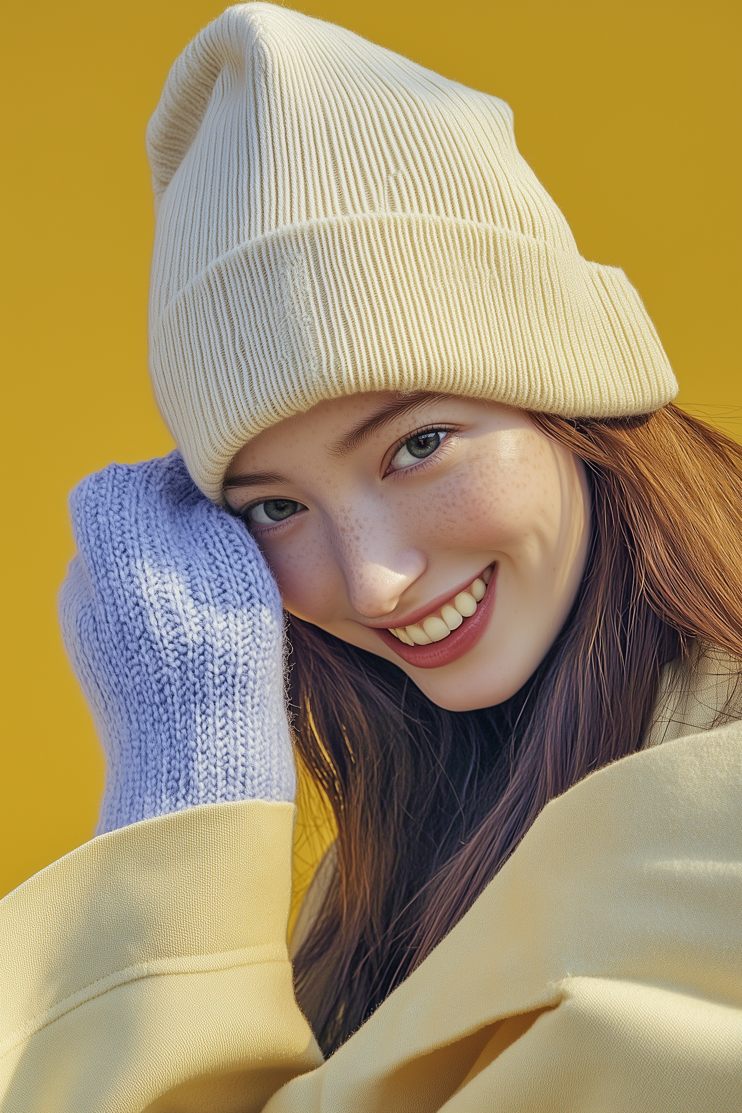 Cozy Smiling Portrait