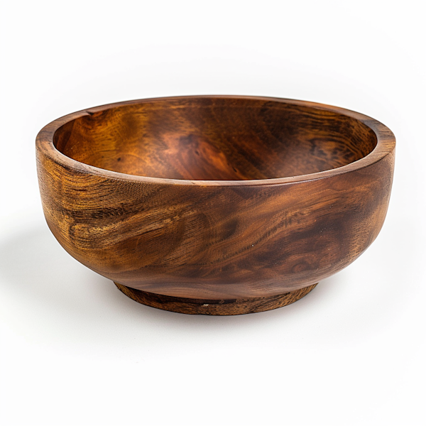 Elegant Wooden Bowl