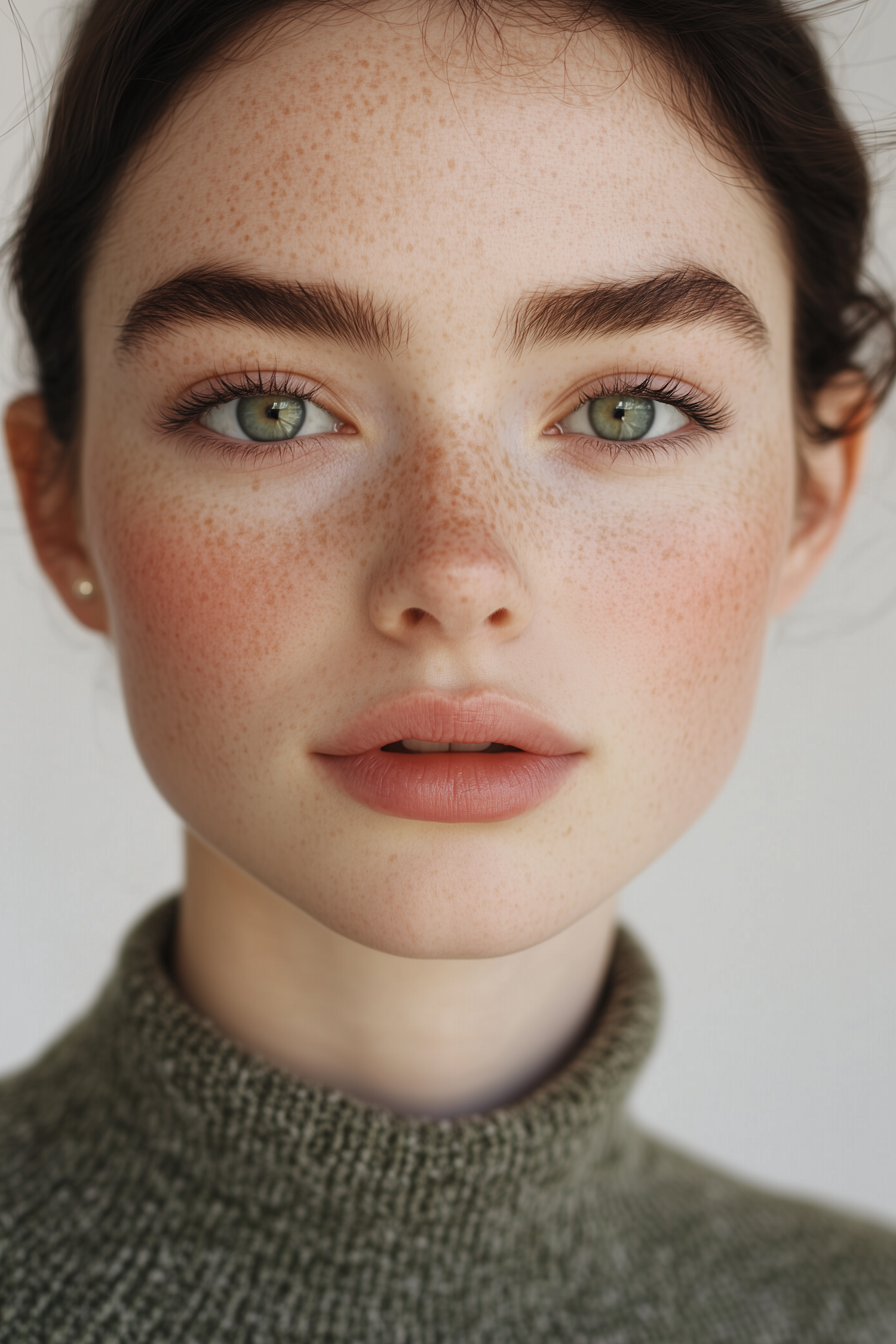 Freckled Portrait