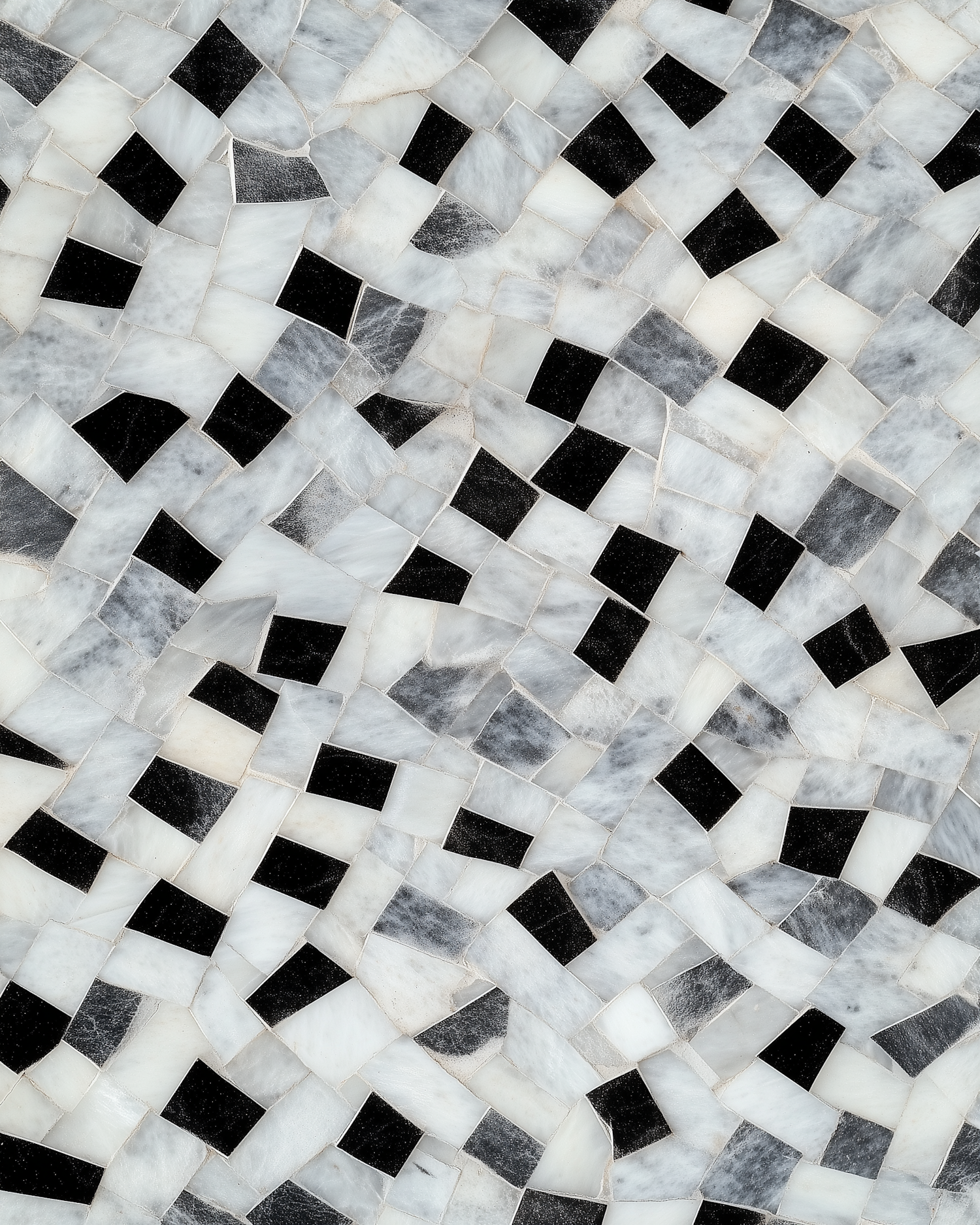 Monochrome Mosaic Pattern