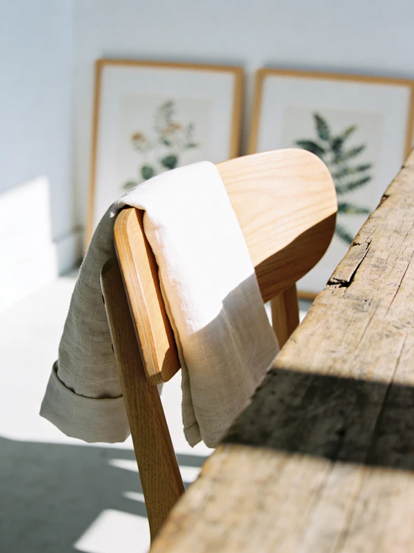 Minimalist Chair Scene
