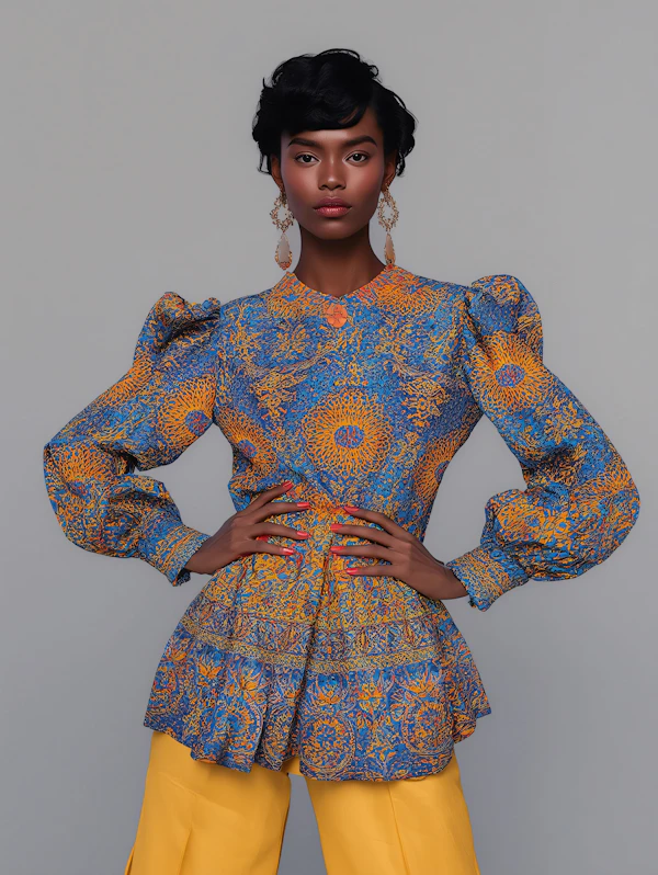 Stylish Woman Posing