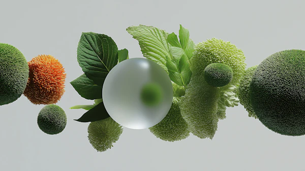 Surreal Organic Spheres