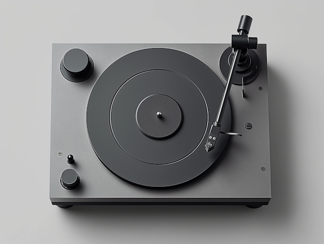 Modern Minimalist Turntable