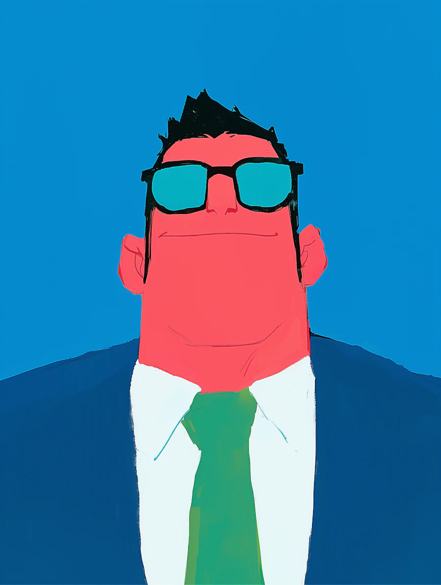 Bold Stylized Portrait