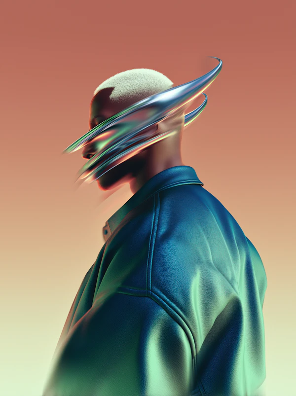 Futuristic Portrait Art