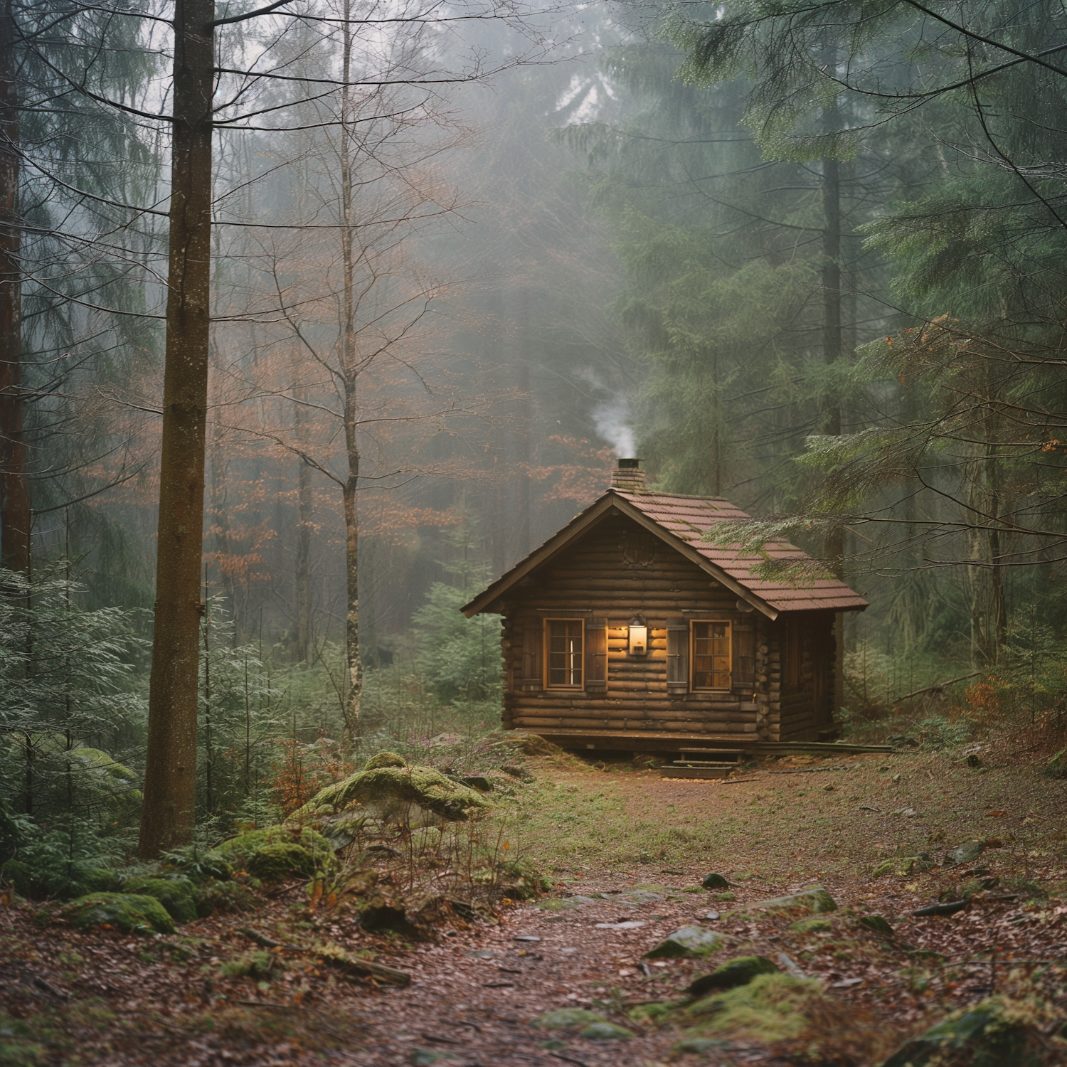 Misty Forest Cabin