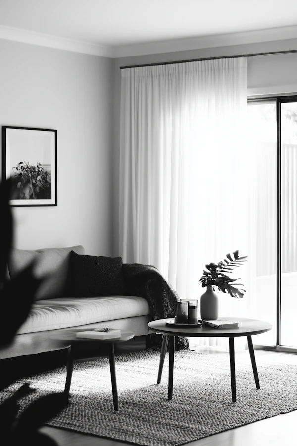 Modern Minimalist Living Room