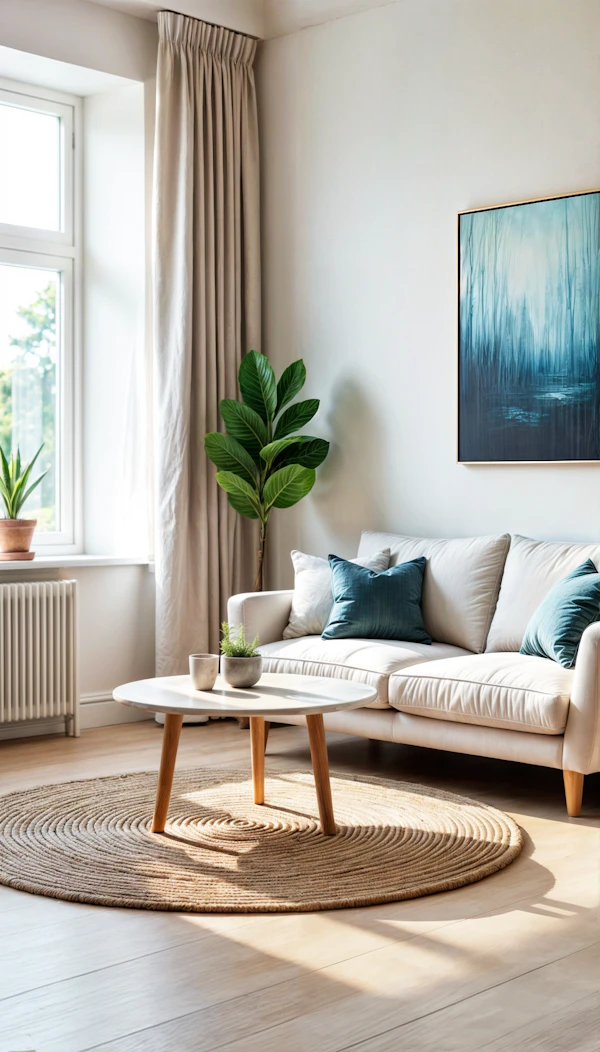 Serene Modern Living Room