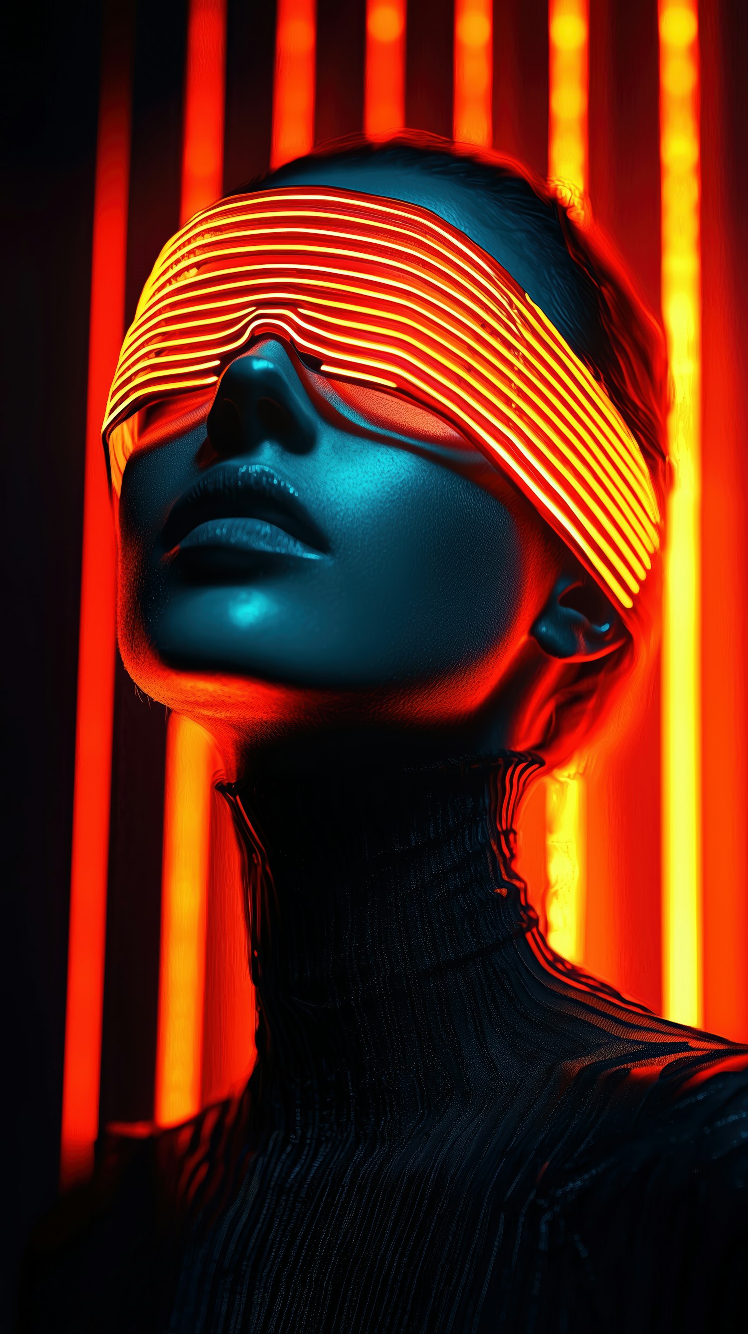 Futuristic Human Portrait