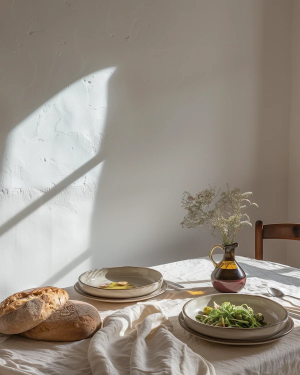 Serene Dining Setup