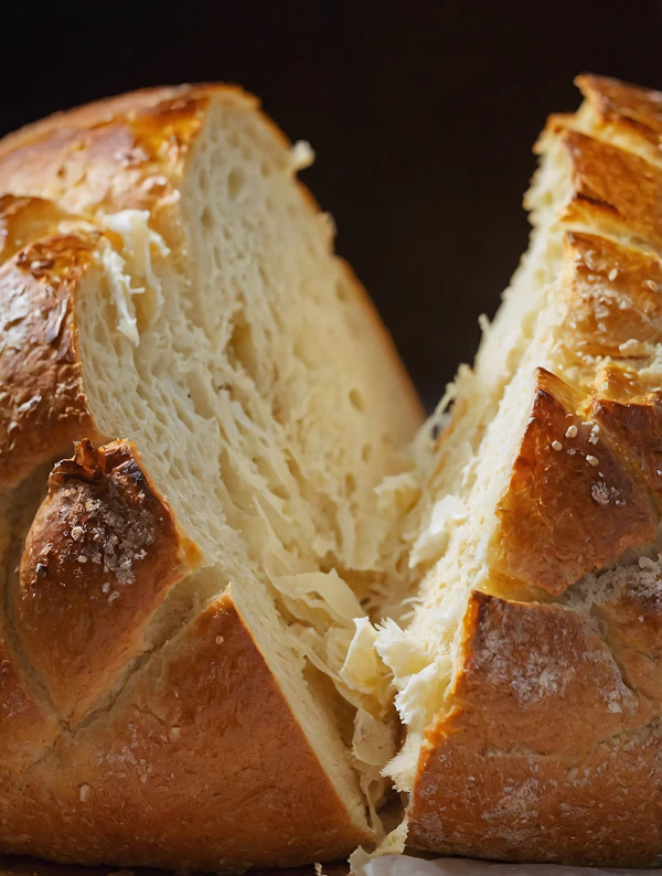 Golden Loaf Close-Up