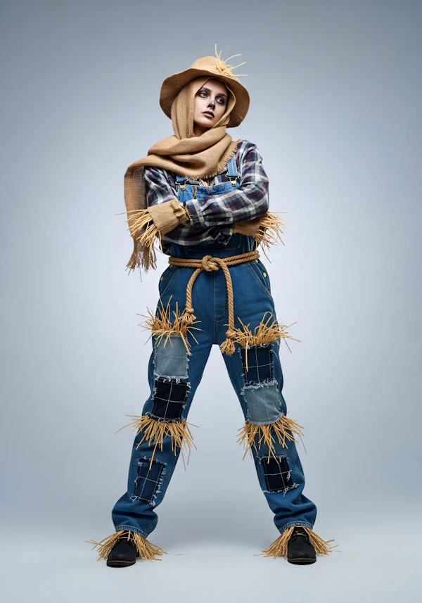 Scarecrow Costume Display